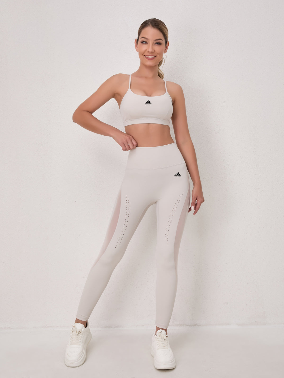 Conjunto Adidas Feminino Performance (Top + Legging)