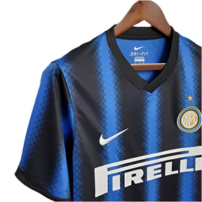 Camisa Inter de Milão Retrô 2010/2011 - Azul e Preta