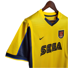 Camisa Arsenal Retrô 1999/2000 - Amarela