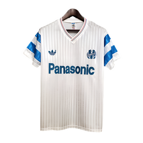Camisa Marseille Retrô 1990 Branca -