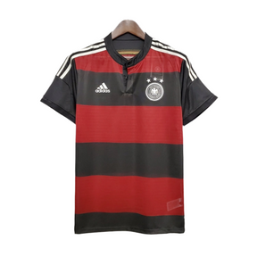 Camisa Alemanha Retrô 2014 Preto e Vermelha