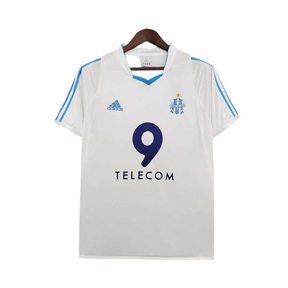 Camisa Marseille Retrô 2002/2003 Branca -
