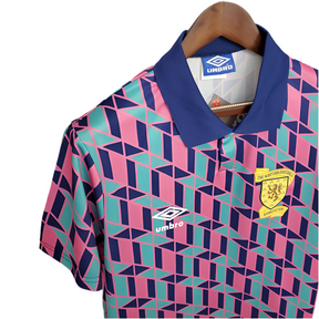 Camisa Escócia Retrô 1988/1989 Rosa -
