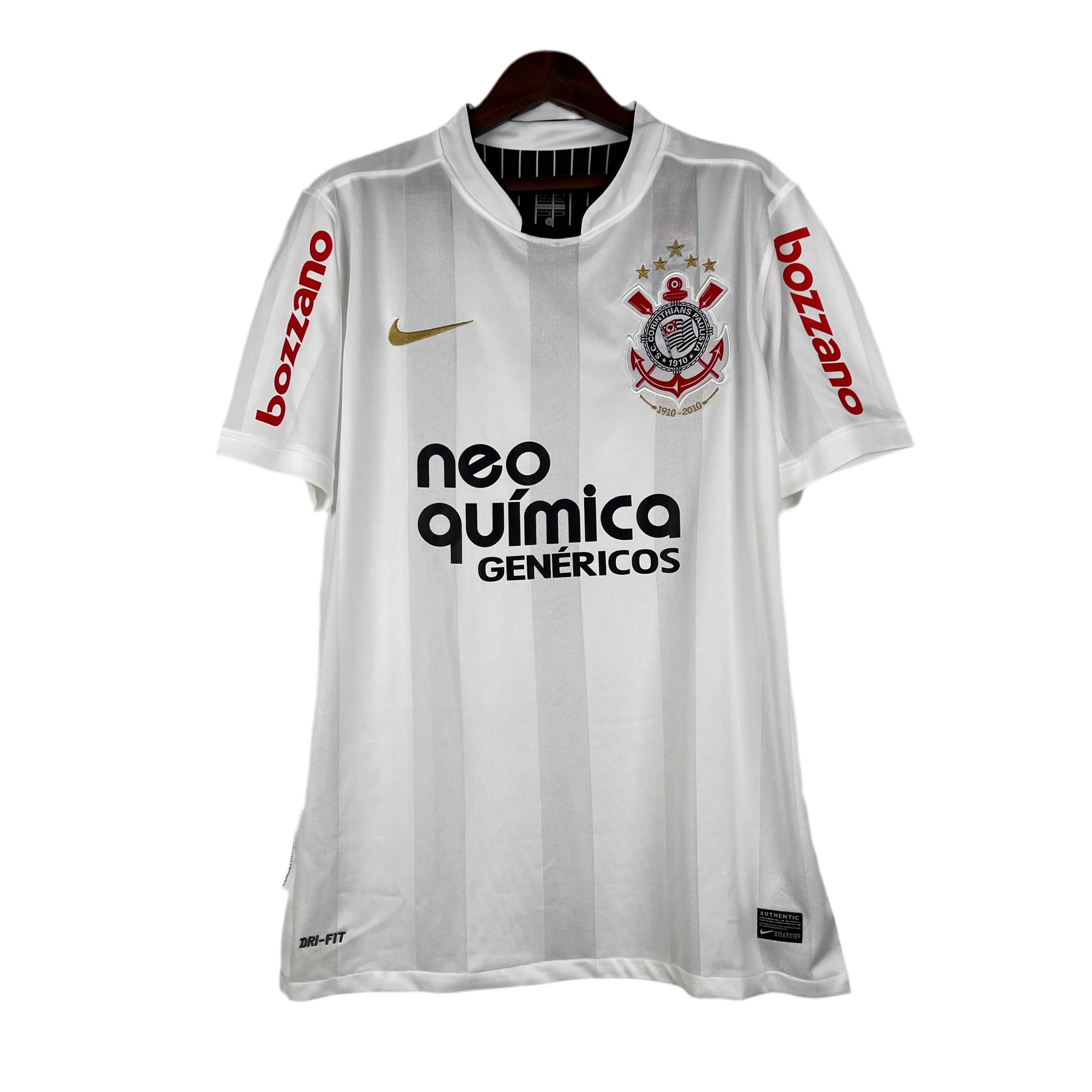 Camisa Corinthians Retrô I 2010 - Branco