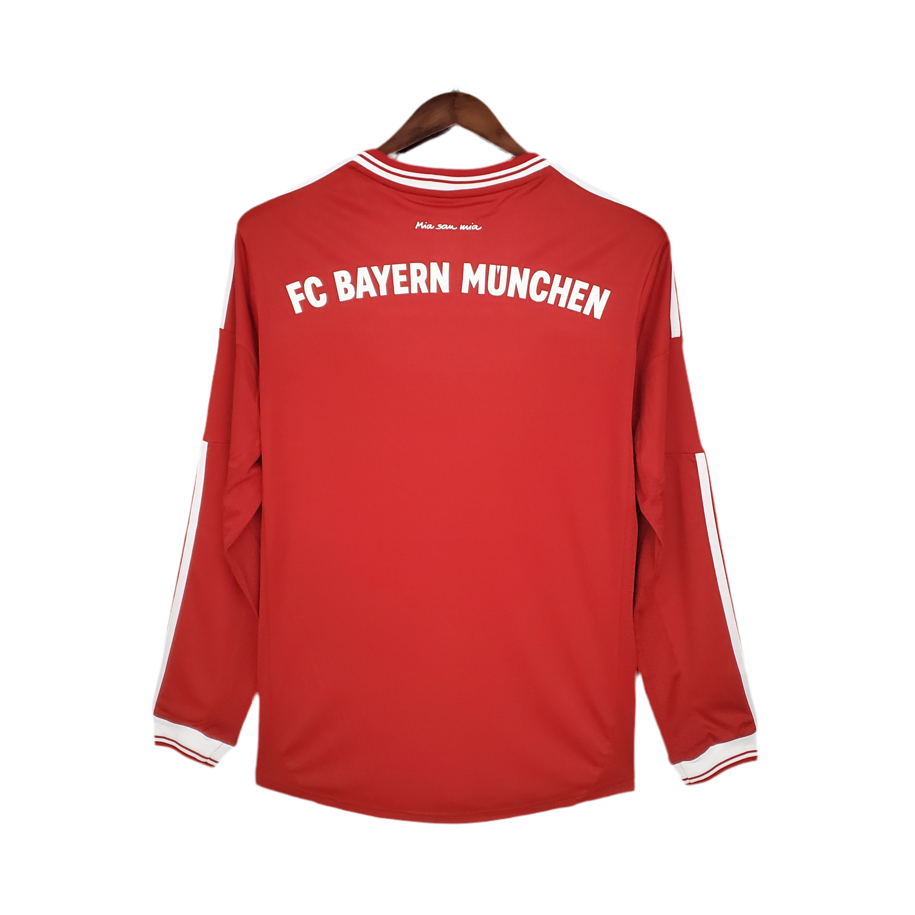 Camisa Manga Longa Bayern de Munique Champions League 2013/14 - Vermelha