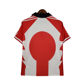 Camisa Athletic Bilbao Retrô 1997/1998 - Vermelha e Branca