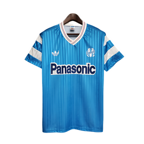 Camisa Marseille Retrô 1990 Azul -