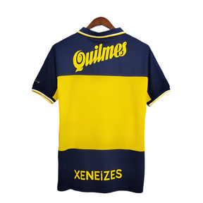 Camisa Boca Juniors Retrô 1999 Azul e Amarela -