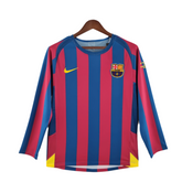 Camisa Manga Longa Barcelona 05/06 - Grená
