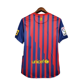 Camisa Barcelona Retrô 2011/2012 - Azul e Grená