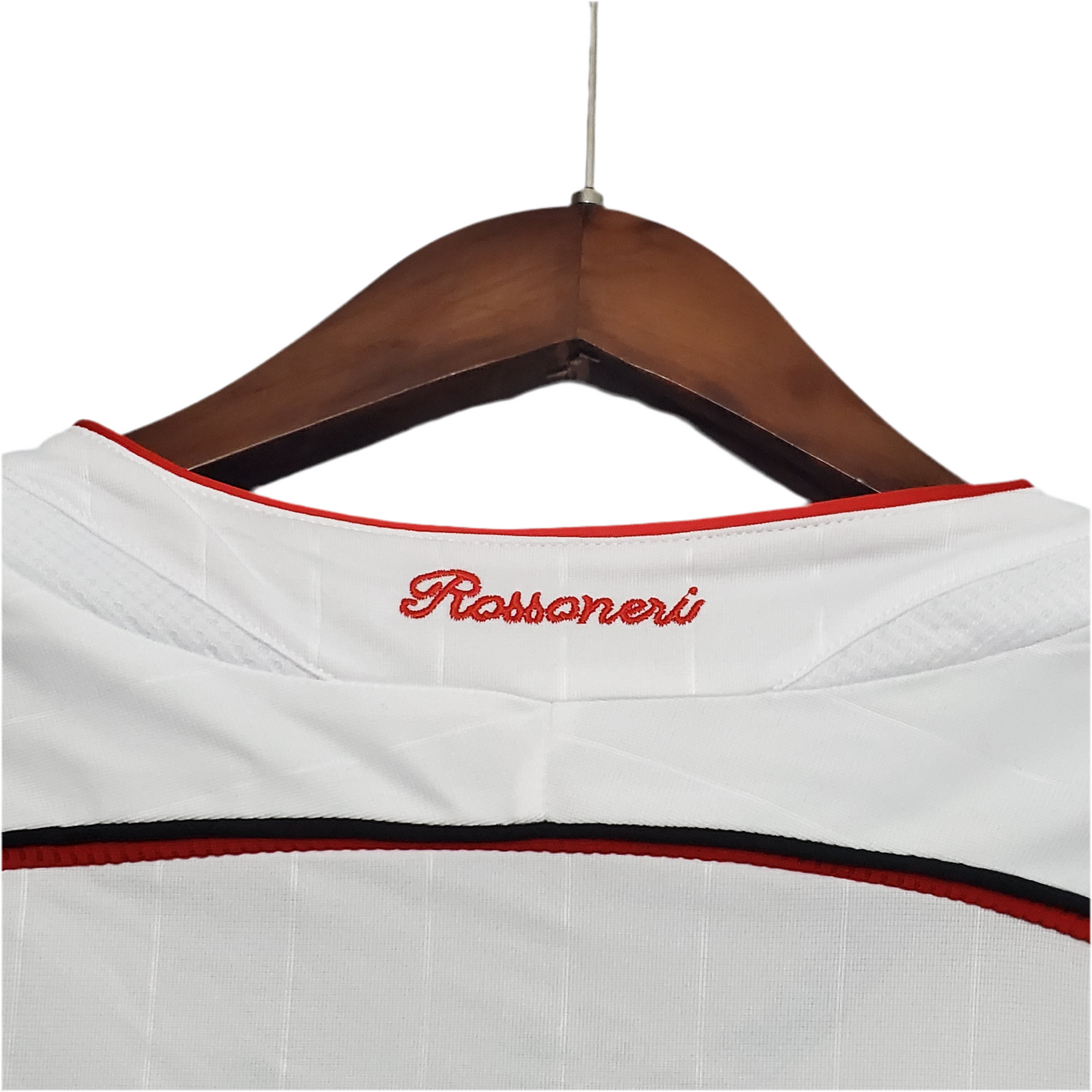 Camisa Manga Longa AC Milan Champions League 06/07 - Branco