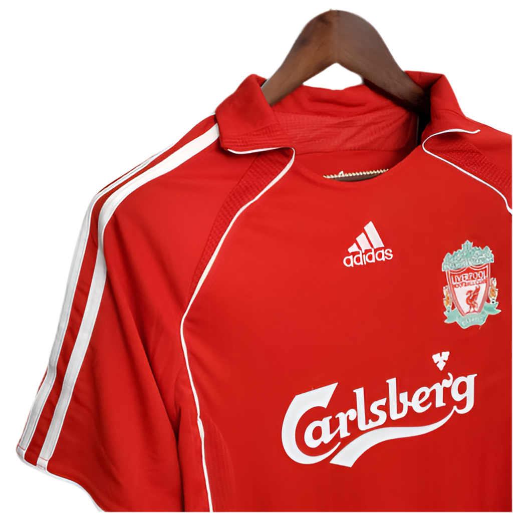 Camisa Liverpool Retrô 2006/2007 - Vermelha