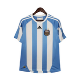 Camisa Argentina Retrô 2010 Azul e Branca
