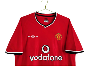 Camisa Manchester United  Retrô 2000/02 - Vermelha
