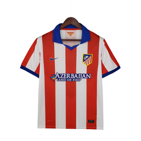 Camisa Atlético de Madrid Retrô 2014/2015 -  Branca e Vermelha