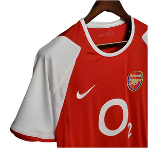 Camisa Arsenal Retrô 2002/2004 - Vermelha