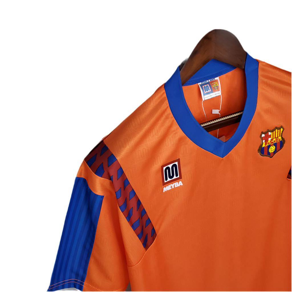 Camisa Barcelona Retrô 1989/1992 Laranja - Meyba