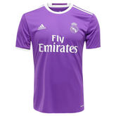 Camisa Real Madrid Retrô II 16/17 - Roxo
