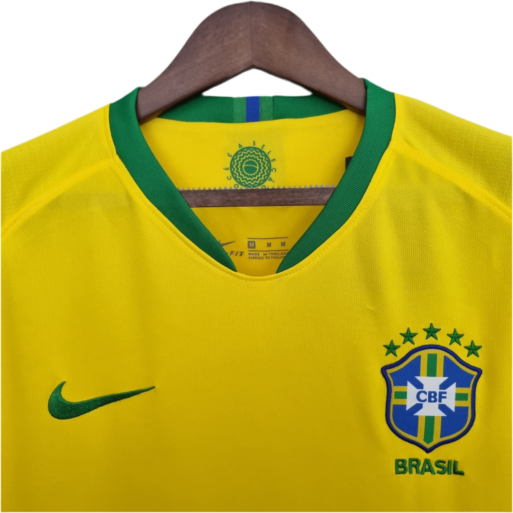 Camisa Seleção Brasileira Retrô 2008 Amarela -