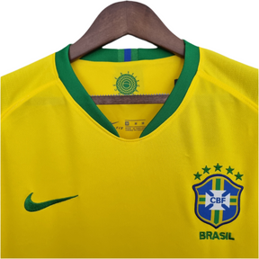Camisa Seleção Brasileira Retrô 2008 Amarela -