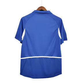 Camisa Seleção Brasileira Retrô 2002 Azul -