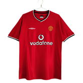 Camisa Manchester United  Retrô 2000/02 - Vermelha