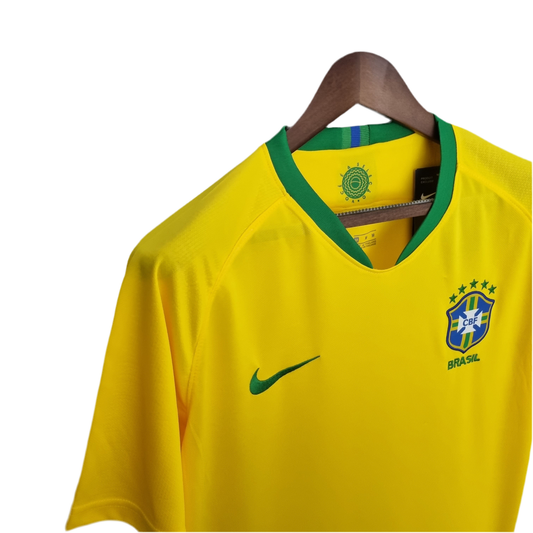 Camisa Seleção Brasileira Retrô 2008 Amarela -
