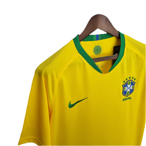 Camisa Seleção Brasileira Retrô 2008 Amarela -