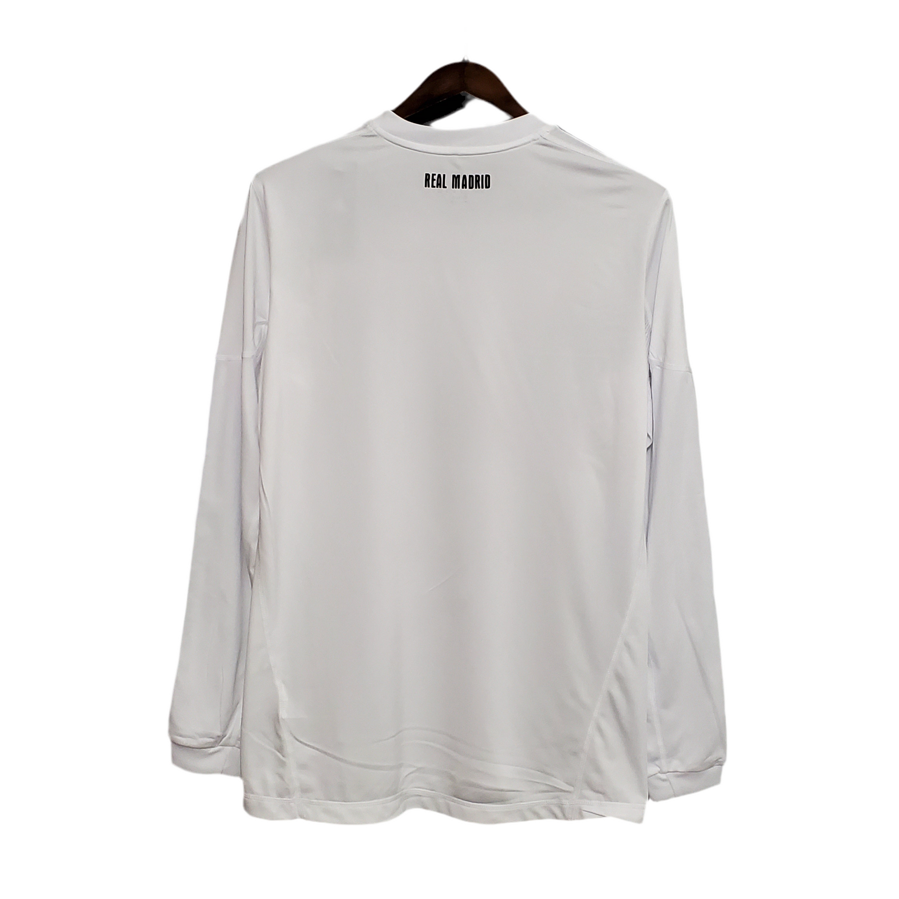 Camisa Manga Longa Real Madrid 10/11 - Branco
