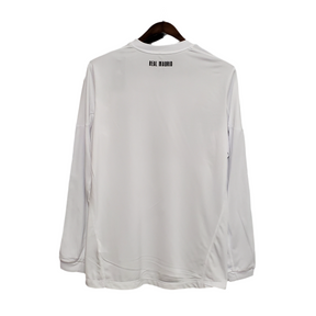 Camisa Manga Longa Real Madrid 10/11 - Branco