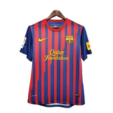 Camisa Barcelona Retrô 2011/2012 - Azul e Grená
