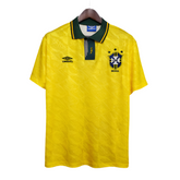 Camisa Seleção Brasileira Retrô 1991/1993 Amarela -