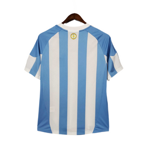Camisa Argentina Retrô 2010 Azul e Branca