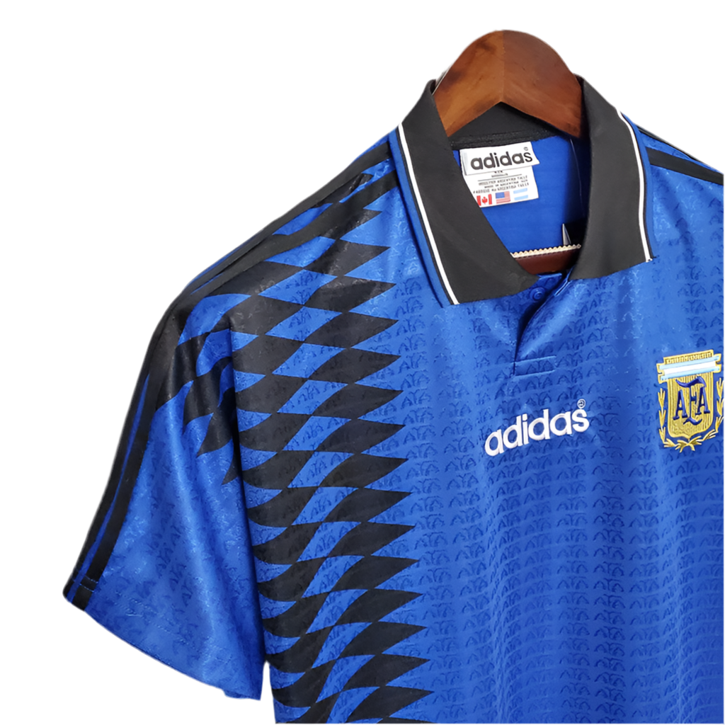 Camisa Seleção Argentina Retrô 1994 Azul -