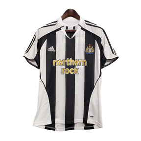 Camisa Newcastle Retrô 2005/2006 - Preta e Branca