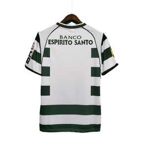 Camisa Retro Sporting I 2002/2003 - Verde e Branco