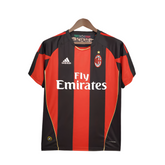 Camisa AC Milan Retrô 2010/2011 - Vermelha e Preta
