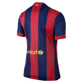Camisa Barcelona Retrô 2014/2015 - Azul e Grená