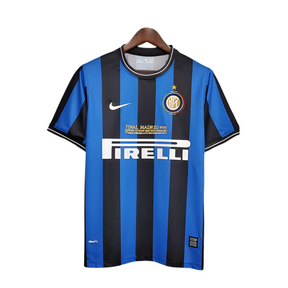 Camisa Inter de Milão Retrô 2010 - Azul e Preta