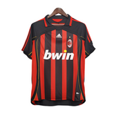 Camisa AC Milan Retrô 2006/2007 - Vermelha e Preta