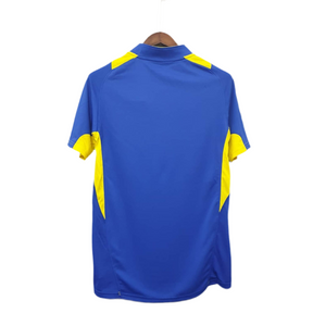 Camisa Boca Juniors Retrô 2005 Azul e Amarela -