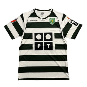 Camisa Retro Sporting I 2002/2003 - Verde e Branco