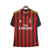 Camisa AC Milan Retrô 2013/2014 - Vermelha e Preta