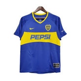 Camisa Boca Juniors Retrô 03/04 Azul e Amarela