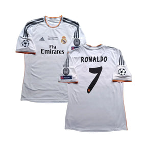 Camisa Real Madrid 13/14 - Final da Liga dos Campeões - Ronaldo #7