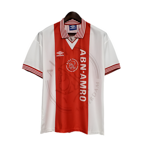 Camisa Ajax Retrô 1995/1996 - Vermelha e Branca