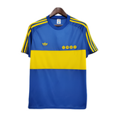Camisa Boca Juniors Retrô 1981 Azul e Amarela -