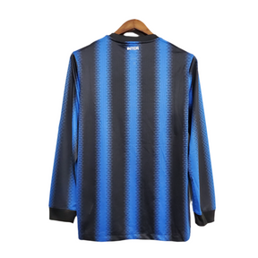 Camisa Manga Longa Inter de Milão I 10/11 - Azul e Preto