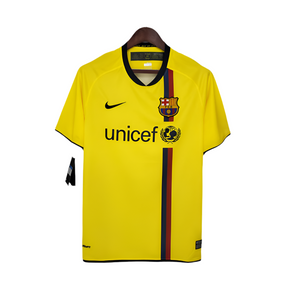 Camisa Barcelona Retrô 2008/2009 - Amarela