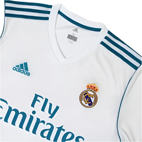 Camisa Real Madrid Retrô I 17/18 - Branco